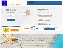 Tablet Screenshot of libreriamauro.it
